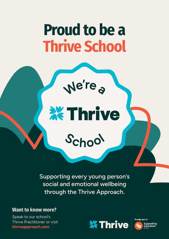 Proud to be a Thrive School poster